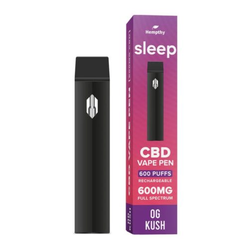 https://urbancbd.co.uk Hempthy 600mg CBD Disposable Vape Pen – OG Kush