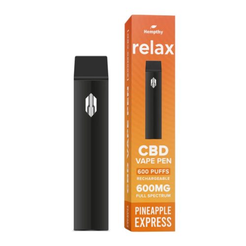 https://urbancbd.co.uk Hempthy 600mg CBD Disposable Vape Pen – Pineapple Express