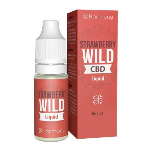 Harmony Wild Strawberry CBD E-Liquid 600mg 10ml https://urbancbd.co.uk