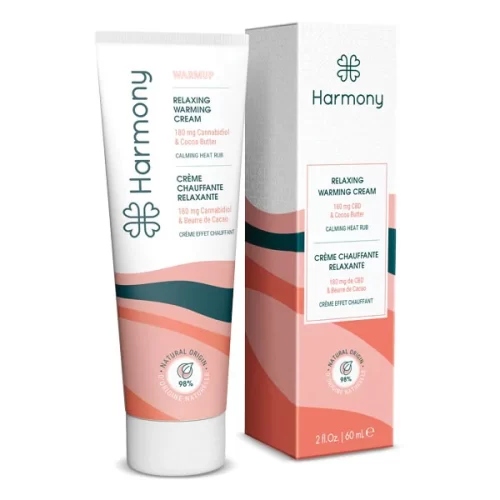 Harmony Cbd Heat Cream Warmup 180mg 60ml https://urbancbd.co.uk