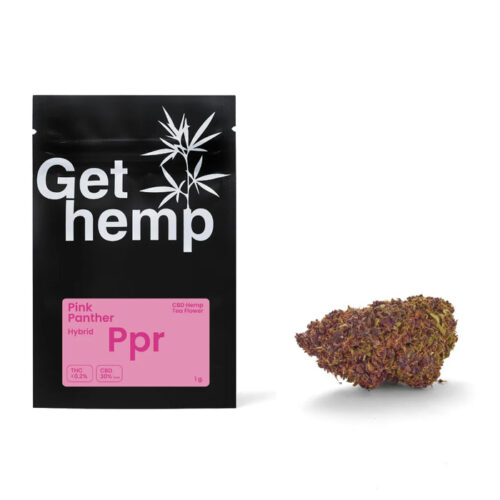 "Pink Panther" 1G CBD Hemp Flowers (CBD 30% MAX) https://urbancbd.co.uk