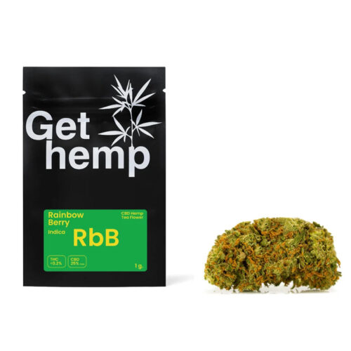 "Rainbow Berry" 1G CBD Hemp Flowers (CBD 25% Max) https://urbancbd.co.uk
