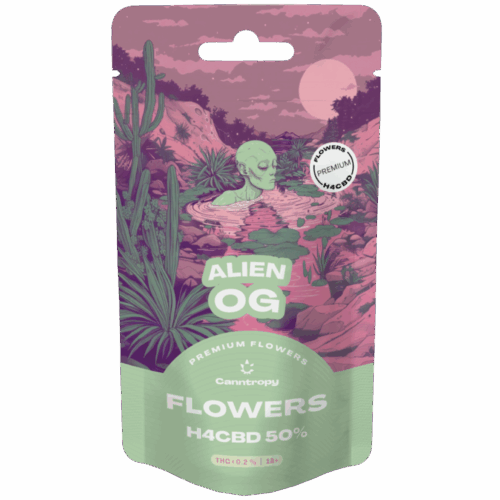 Canntropy H4CBD flower Alien OG 50%, 1 g https://urbancbd.co.uk