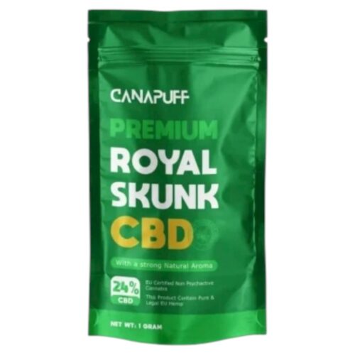 Canapuff - Royal Skunk 24% 1g - CBD Flower https://urbancbd.co.uk