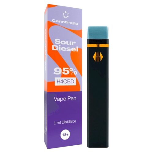 Canntropy H4CBD Vape Pen Sour Diesel 95 %, 1ml https://urbancbd.co.uk