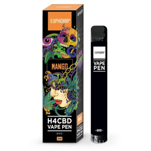 Euphoria H4CBD Disposable Vape Pen Mango, H4CBD 50 %, 2ml https://urbancbd.co.uk