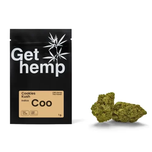 "Cookies Kush" 1G CBD Hemp Flowers (CBD 30% Max) https://urbancbd.co.uk