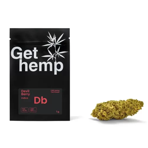 "Devil Berry" 1G CBD Hemp Flowers (CBD 20% Max) https://urbancbd.co.uk