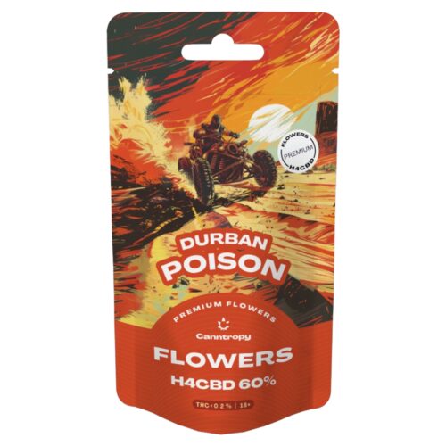 Canntropy H4CBD flower Durban Poison 60% 1g https://urbancbd.co.uk