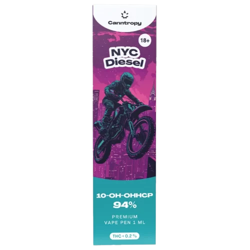 Canntropy 10-OH-HHCP Vape Pen NYC Diesel, 10-OH-HHCP 94% quality, 1 ml https://urbancbd.co.uk
