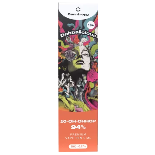 Canntropy 10-OH-HHCP Vape Pen Dabbalicious, 10-OH-HHCP 94% quality, 1 ml https://urbancbd.co.uk