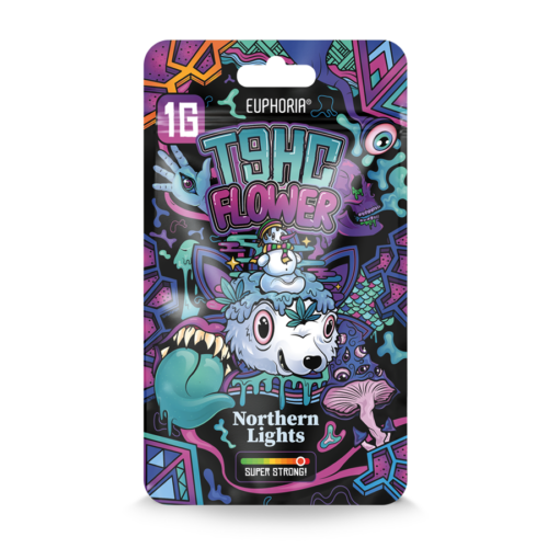 Euphoria T9HC Flowers 95% - Northen Lights, 1g https://urbancbd.co.uk
