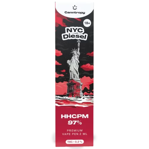 Canntropy HHCPM Vape Pen NYC Diesel, HHCPM 97% quality, 2 ml https://urbancbd.co.uk