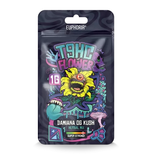 Euphoria T9HC Herbal Mix Damiana OG Kush, 1g https://urbancbd.co.uk