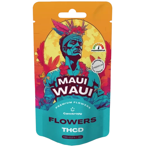 Canntropy THCD Flower Maui Waui, 10 % THCD, 1g https://urbancbd.co.uk