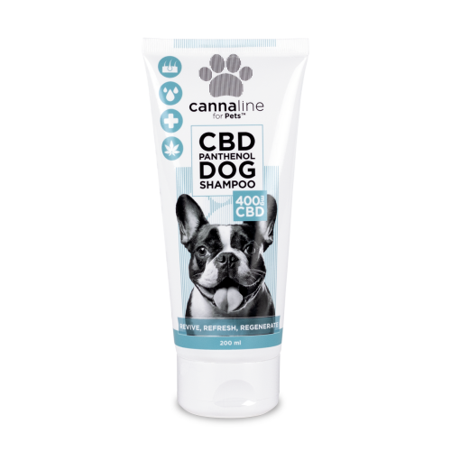 Cannaline CBD Dog Panthenol Shampoo (400 mg CBD) 200 ml
