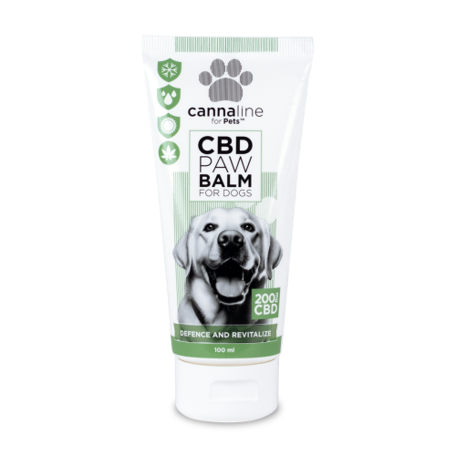 Cannaline CBD Paw Balm for Dogs, CBD 200 mg, 100 ml https://urbancbd.co.uk