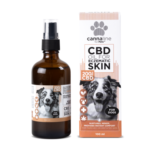 Cannaline CBD Oil for Eczematic Skin for Dogs, CBD 200 mg, 100 ml https://urbancbd.co.u