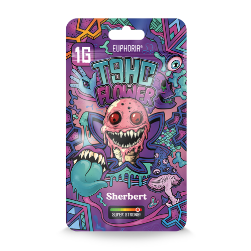 Euphoria T9HC 95% Sherbert Flowers, 1g https://urbancbd.co.uk